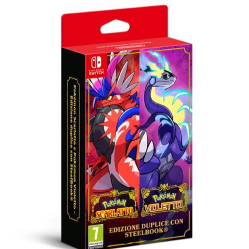 NINTENDO SWITCH POKEMON SCARLATTO E VIOLETTO DUAL PACK